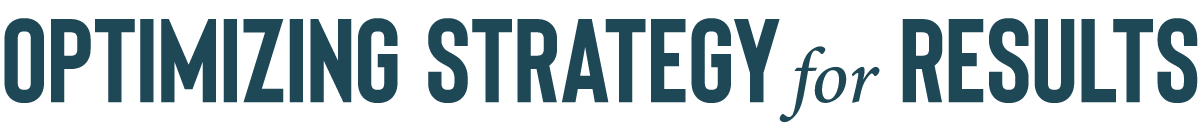 Optimizing Strategy for Results Logo